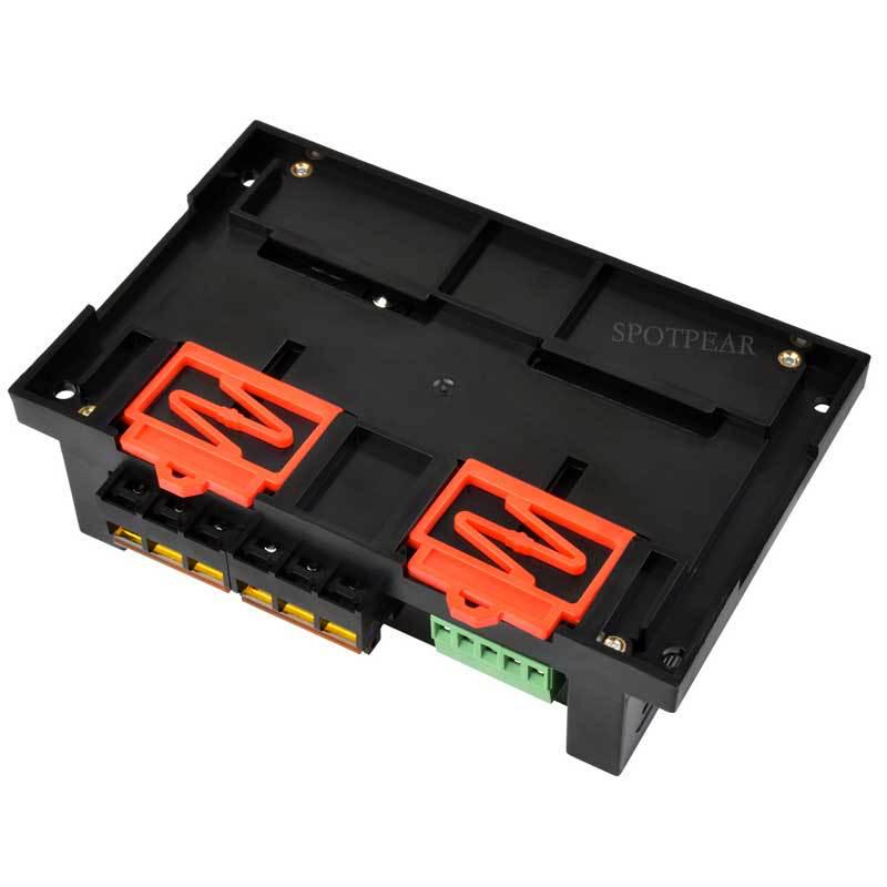 4-Way RS485 Modbus RTU High-Current Relay Module with Rail Protection