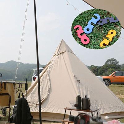 10 Piezas Tensores de Cuerda Ajustador de Cordón Viento Antideslizante Tensor de Fijación para Tienda de Campaña para Camping Senderismo Mochilero Picnics