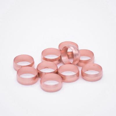 8 10 12 15 16 19 20 22 25 28mm Oil Ferrule Hole For Compression Union Fitting Water Gas Oil Assembly Sleeve Ferrule Ring Copper