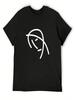 Abstract Face T-Shirt Vintage Clothes Anime T Shirts Plus Size Clothes Summer Top Unisex T Shirts Casual Stylish