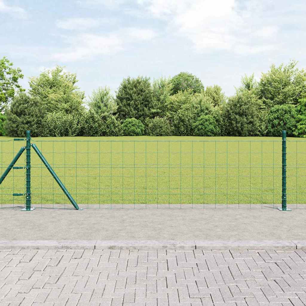 Welded Wire Fence with Concrete Base 25 X 0.4 M (W X H)