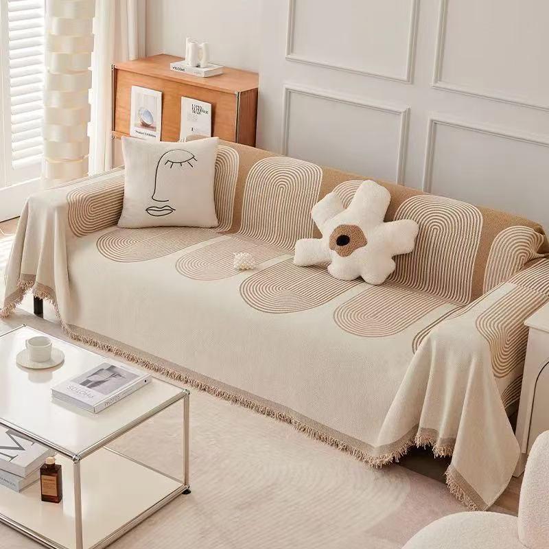 Universal Sofa Towel Sofa Cover Anti-cat Scratch All-season Chenille Living Room Sofa Cover Blanket all-inclusive Anti-Slip Sofa Towel, Couch Cover