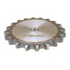 Hardened chain sprocket with flange, hub 20B-1 (R1 1.1/4) Z-20 outer diameter - 217.9 MORGA