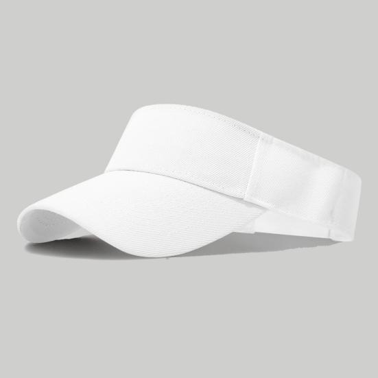 Summer Sun Hat, Visor Hat for Men And Women, Open Top Extended Curved Brim UV Protection Hat, Adjustable Elastic Band Hat for Sports Tennis Golf