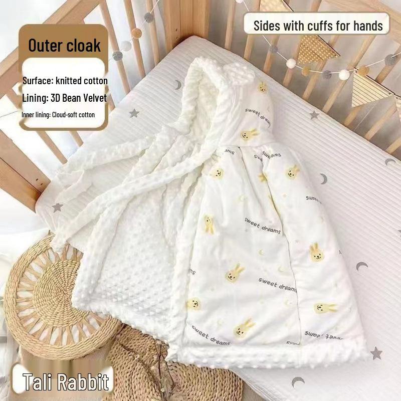 

Baby Hooded Windproof Cloak for Autumn & Winter One Size