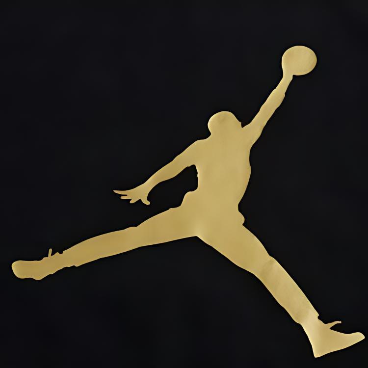 Jordan CNY Patchworkové Slim Fit Tričko s Tříčtvrtečním Rukávem Rok Prasete Pánské Topy Černá Červená CD9053-010