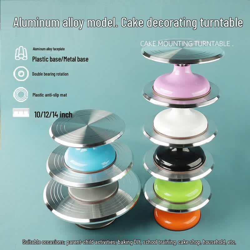 Aluminum Alloy Cake Decorating Turntable