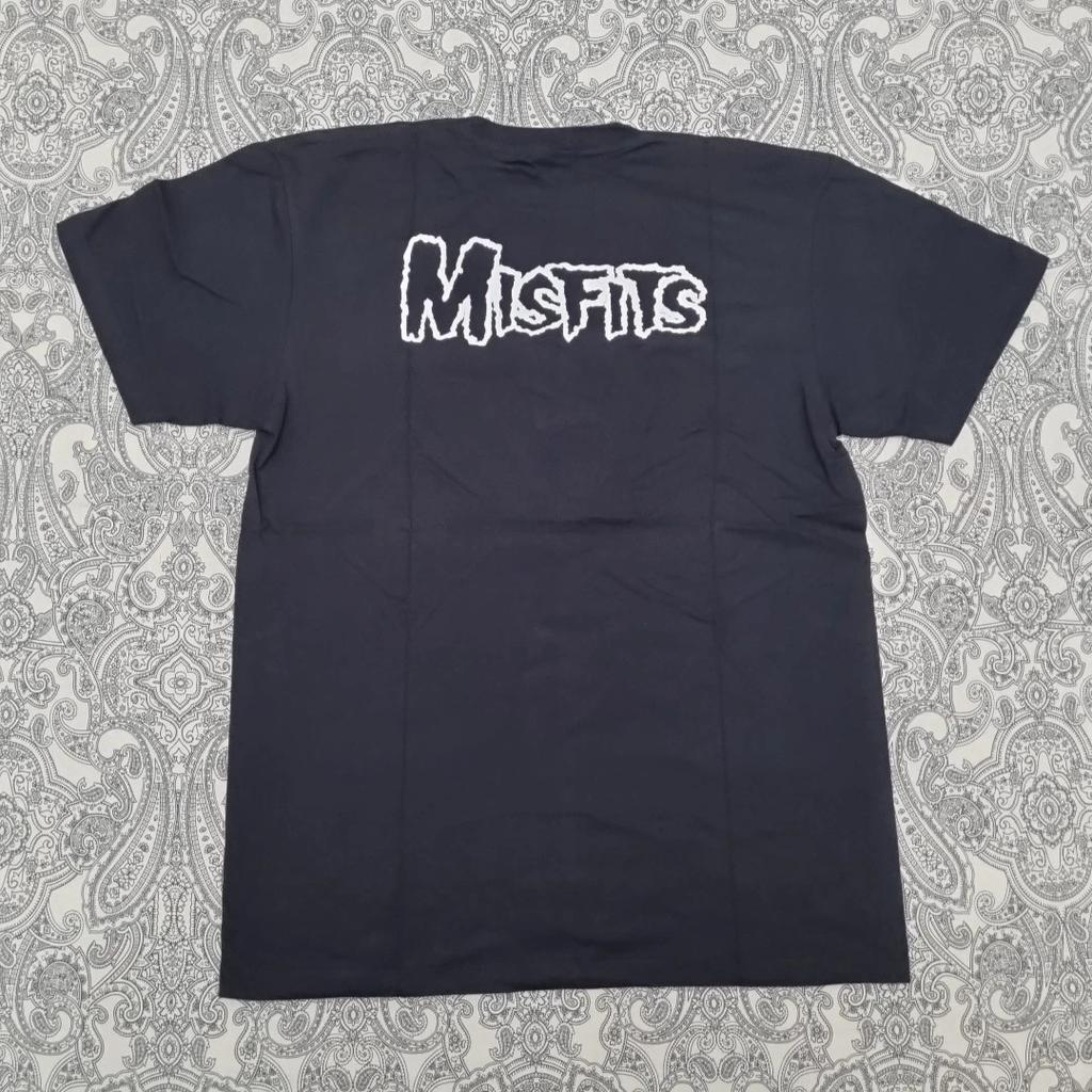 Misfits White Ghost Skull Band T Shirt Size Large Graphic Print New High-end Luxury Is for Both Men and Women Top Y2k