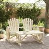 Vidaxl 2-Cz. Garden Furniture Set, Solid Fir Wood