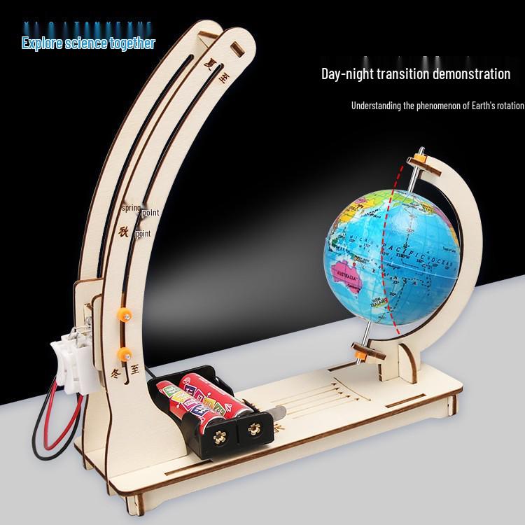 Earth Day & Night Model DIY Science Experiment Kit for Kids
