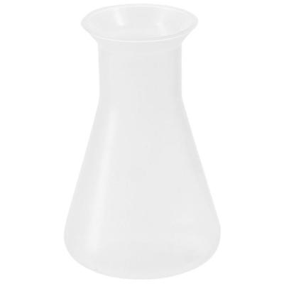 1/2Pcs Clear Plastic Erlenmeyer Flask Polypropylene Conical Bottles  Laboratory Chemical