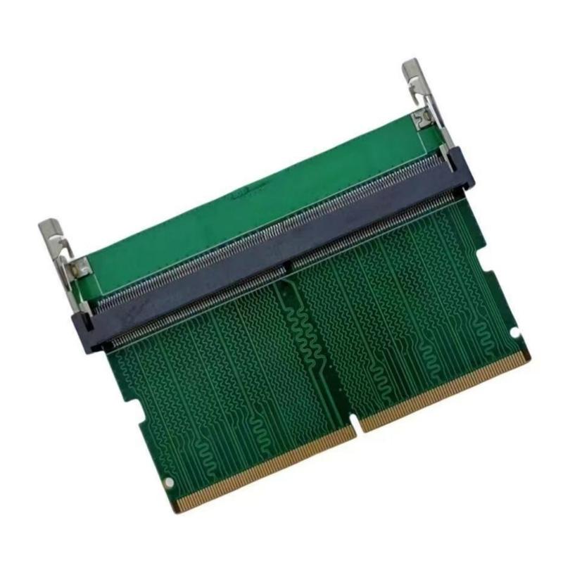 Universal DDR5 Notebook Memory Test Slot Adapters Double Direction Installation For Desktop Motherboards