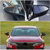 Carbon Fiber OX Horn Style Side Mirror Cover Cap For 2018- Honda Accord 10th