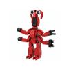 Red Weapons Tentacle Building Block Assembly Figures Banban Cute Monsters Kindergarten Mutation War Model Children Toys Adult