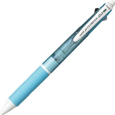 Długopis Mitsubishi Pencil Jet Stream Jasnoniebieski Łatwy do pisania MSXE3500071P8 Wielofunkcyjny 2&1 0.7