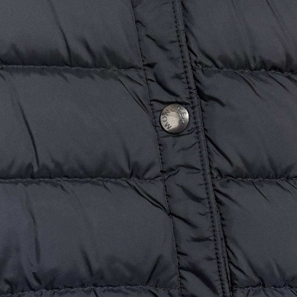 MONCLER Down Knit Jacket Black Men's Size M Authentic Model C2091940280094789