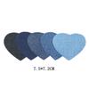 Cute Pattern Iron-on Patches 5 Colors Embroidered Patches Cute Jeans Patches  for Jeans Repair