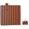 Foldable Picnic Blanket 200x200 Cm Velvet