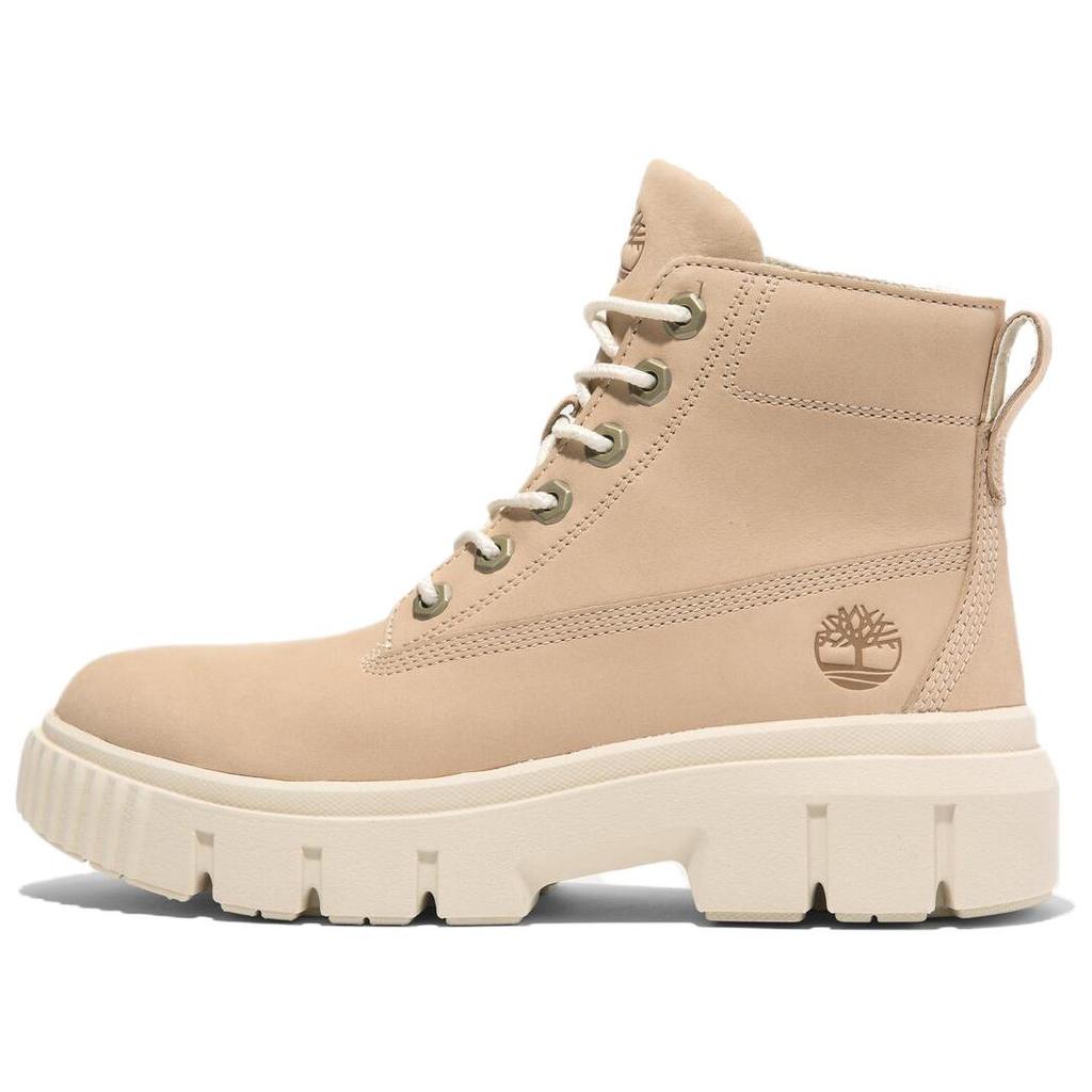 Timberland Comfortable Lightweight Mid-Calf Martin Boots Women boots Light-Beige A2FT6EN7