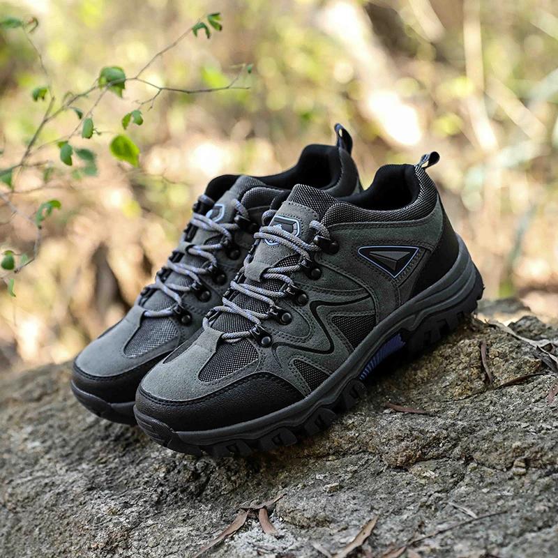 Men's Hiking Anti-velvet Outdoor Hiking Shoes Travel Hiking Sports Shoes Outdoor Sports Casual Shoes