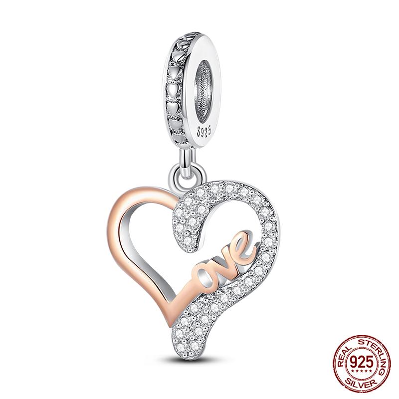 S925 Silver Fashion Camera Coffee Cup Flower Charms Beads Fit  S925 Original Bracelet DIY Birthday Jewelry Making For Women