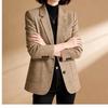 EST+II Women's Slim Fit Single-Button Notch Lapel Blazer