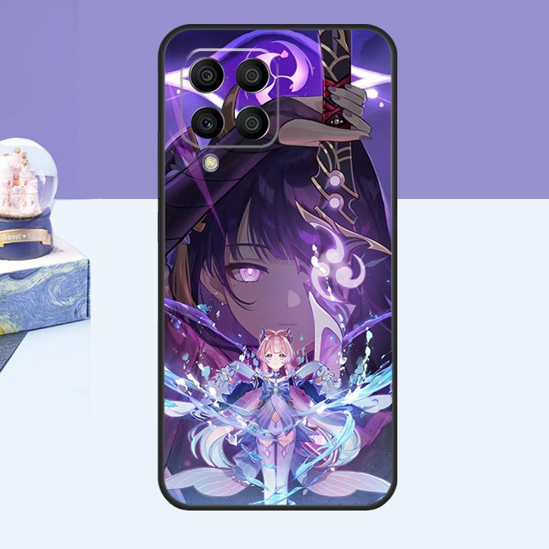 Raiden Shogun Genshin Impact Case For Samsung Galaxy M53 M33 M15 M35 M55 M11 M14 M34 M54 M31 M51 M12 M32 M52 M16 M36 M56