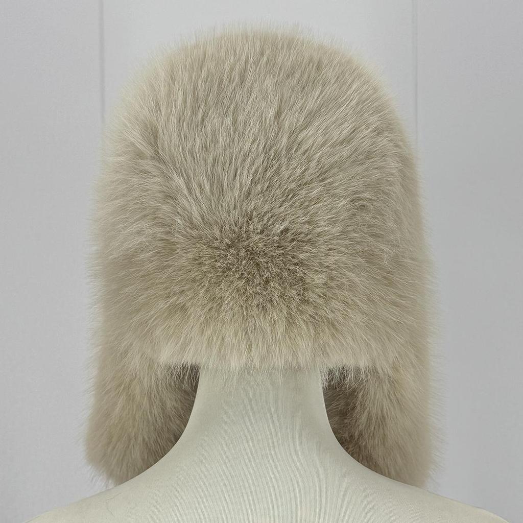 Uomo Donna Inverno Cappello da Trapper Cappello da Pilota Unisex Caldo Pelliccia Sintetica Protezione Orecchie Antivento Cappellino da Trooper Bomber