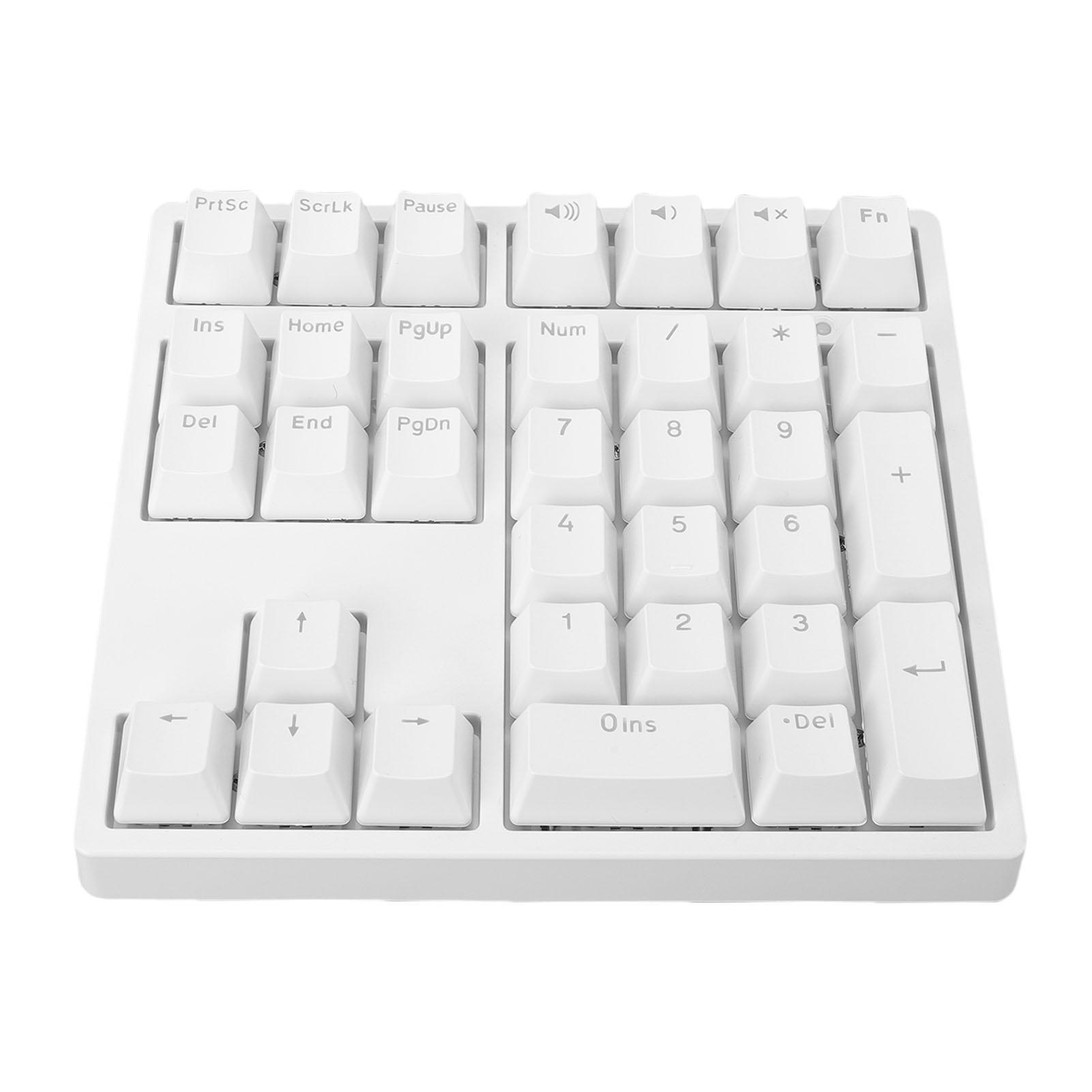

Дротова механічна цифрова клавіатура USB C 34 клавіші Цифрова клавіатура з RGB-підсвічуванням для ноутбука Настільного ПК