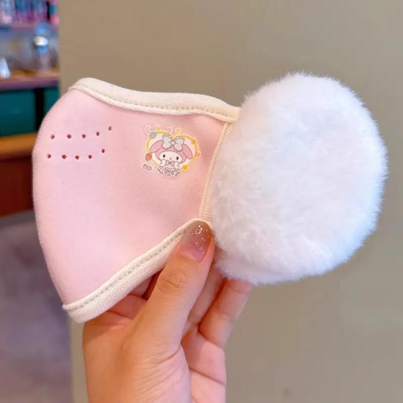 

Children s Windproof Warm Mask with Earmuffs - Breathable, Dustproof, Washable, Autumn/Winter Ear Protection