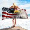 Unabhängigkeitstag Adler Strandtuch USA 250 Wochen Mikrofaser Badetuch Wasseraufnahme Schnelltrocknend