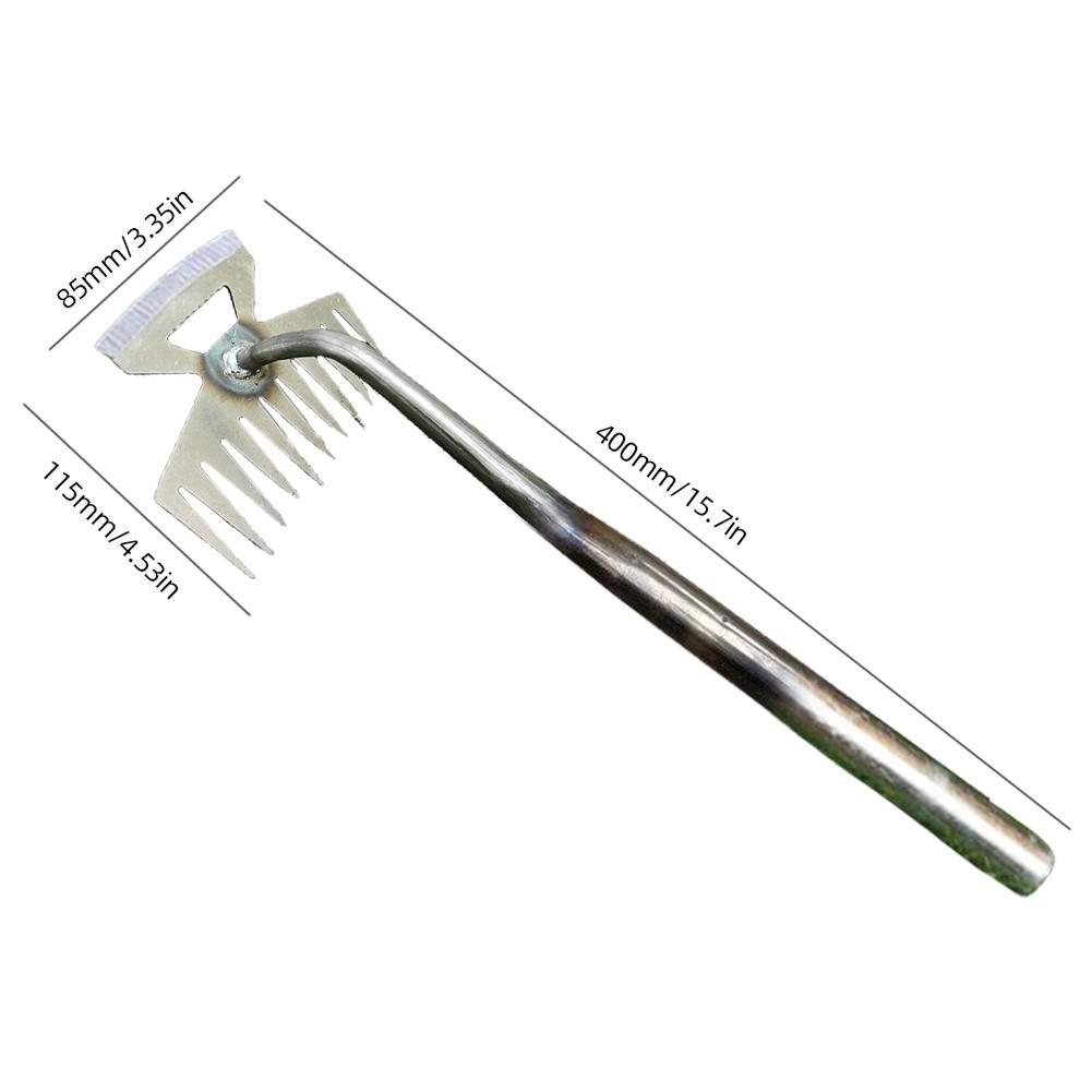 Stainless Steel Garden Weeders Grass Rooting Loose Puller Removal Gardening Soil Tools Hand Weeder Weeding Garden Supplies