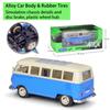 1/24 Scale Welly  1963 Volkswagen T1 Bus Alloy Car Model Diecasts Metal Toy Vehicles Car Model High Simulation Collection Childrens Gifts
