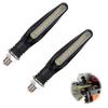 PAVIKE Motorcycle Turn Signal, Set of 2, Bike Brake Light, Motorcycle Indicator, 12 V,