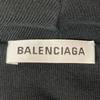 Balenciaga 556086 18 Black Oversized Back Embroidered Hoodie Tops XS blackUsed