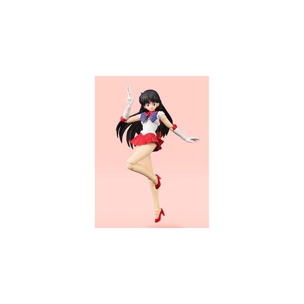 TAMASHII NATIONS S.H. Figuarts Sailor Moon Sailor Mars Animation Color Edition 140mm PVC Action Figure