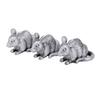 3pcs Resin Flower Pot Feet Animal Figures Plant Pot Feet Animal Statues Plant Pots Risers Holder