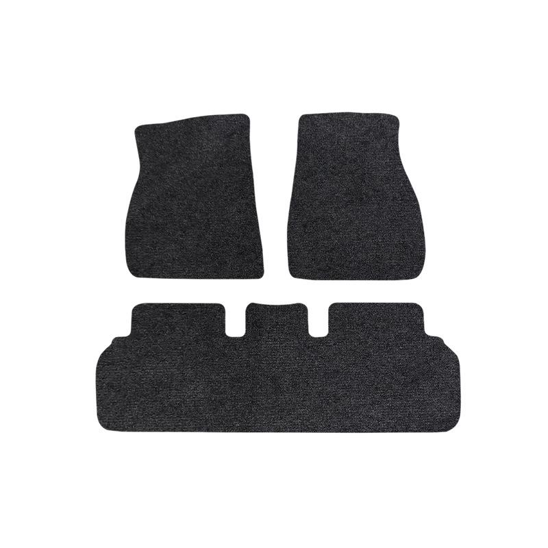 Durable Black Nylon Car Floor Mats for Hongqi H9-2022 - Wear-Resistant