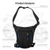 Motorcycle Leg Bag Rainproof Large Capacity Multifunction for Riding Accessories Drop Leg Bag Thigh 