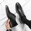 2025 Cheap New Spring and Summer Dress Leather Shoes Business Casual Men's Shoes Youth Comfortable Wedding Shoes