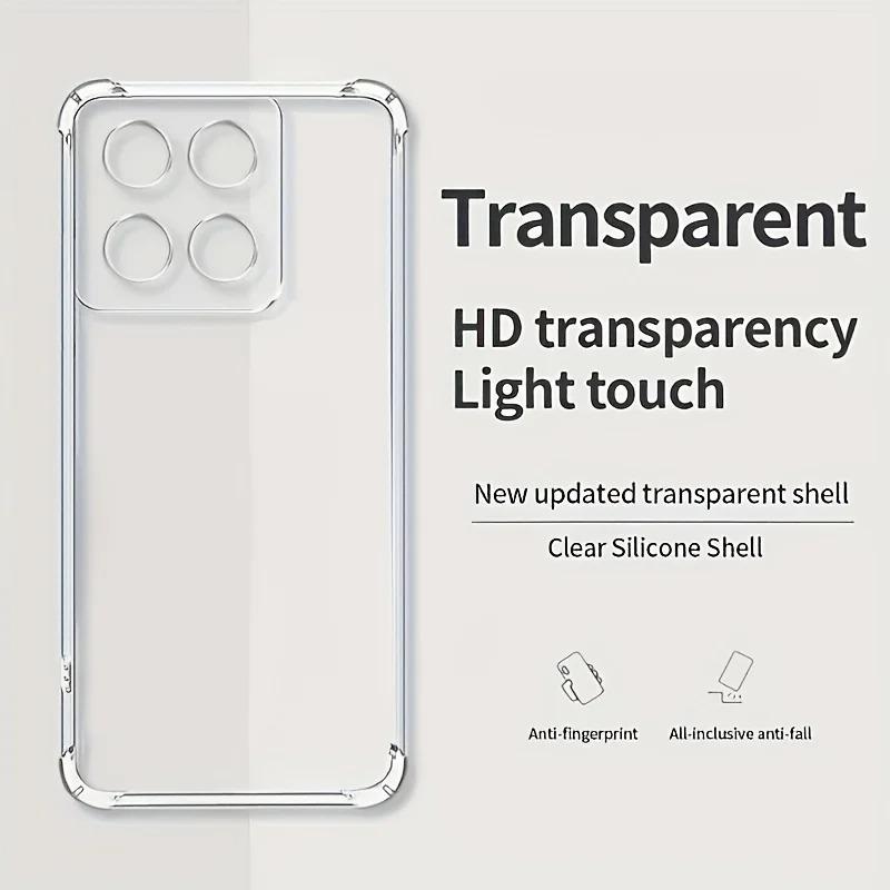 EUCAGR Transparent Phone Case For Motorola Moto G67 Power G67Power Soft Silicone For Motorola Moto G57 Power Back Clear Case