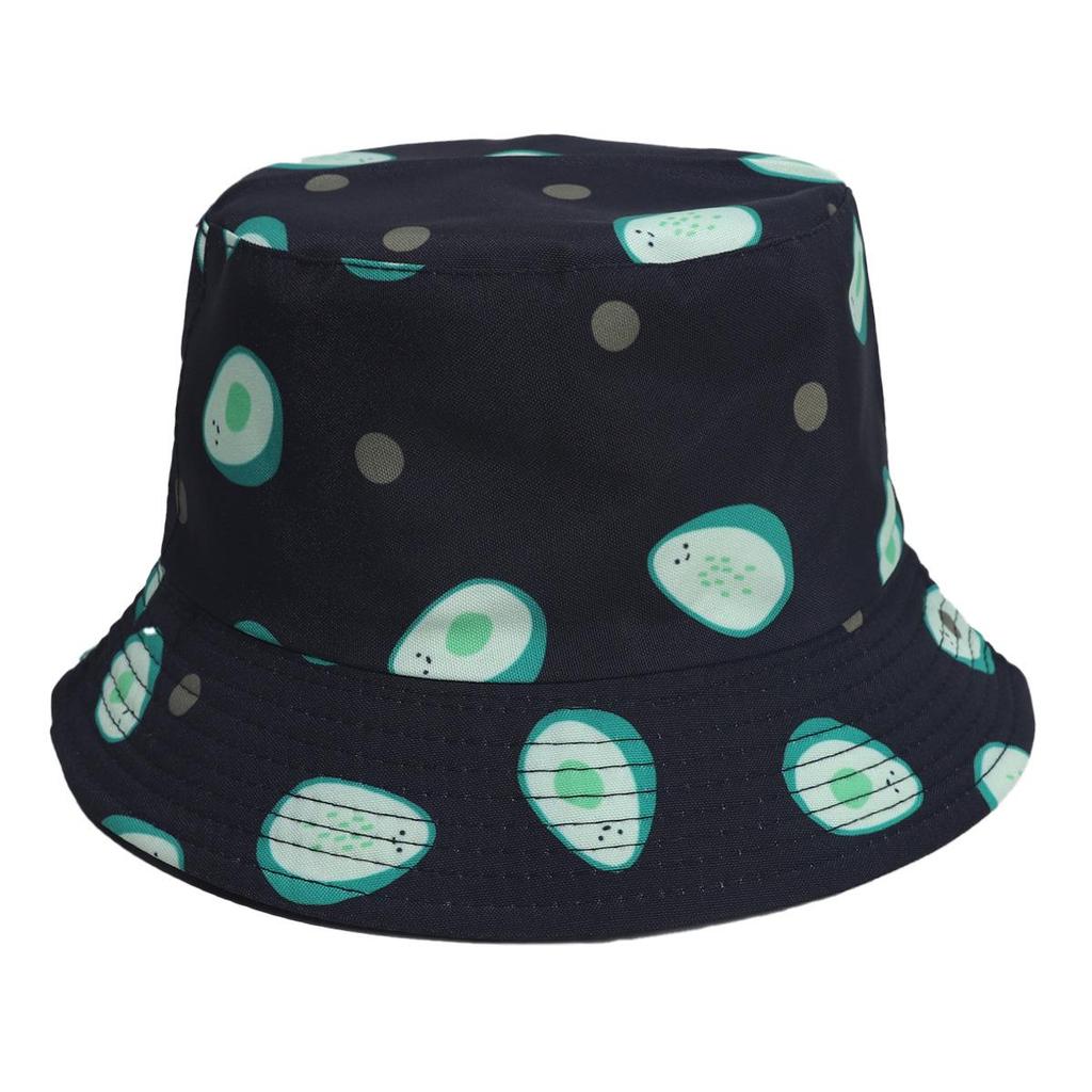Unisex Double-Sided Bucket Hat - Spring/Summer Sun Protection, Colorful Tie-Dye Hip Hop Style