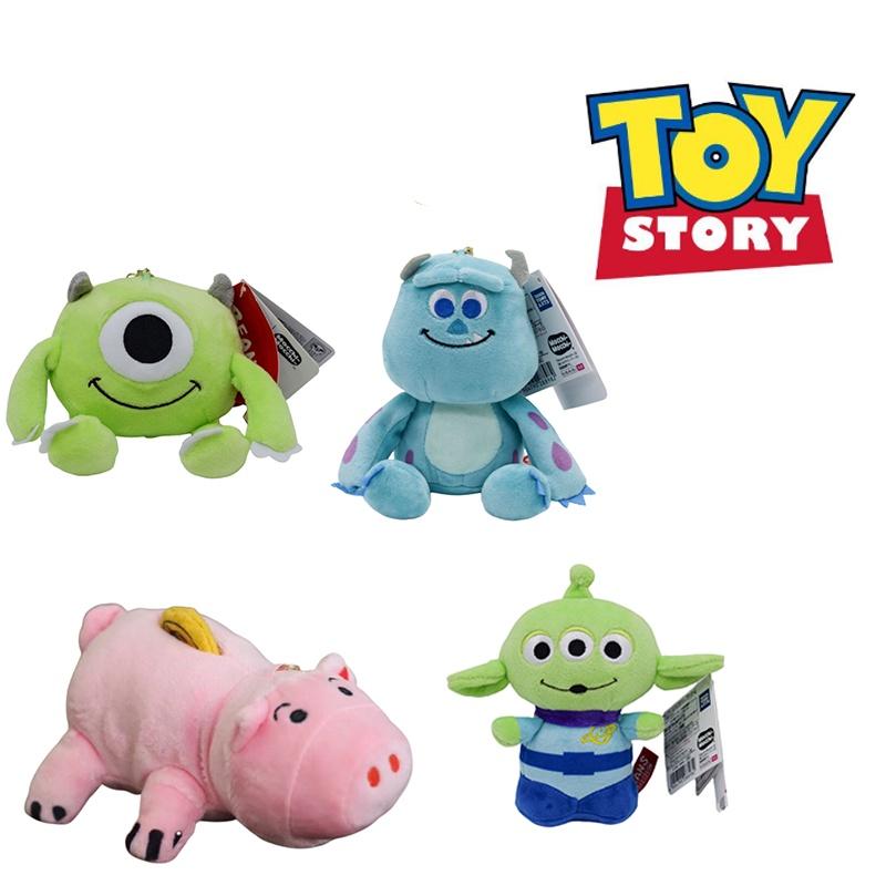 Boneco de Pelúcia Pingente Alien Toy Story Fofo Olhos Grandes Macio e Seguro para Crianças