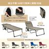 KingCamp Summer Bed Folding Bed Cot 3way Simple Bed Outdoor 5 Adjustable Levels Comfortable Beach Chair 600D Oxford Load Capacity 120kg Small Items