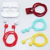 Weiches Silikon Anti-Verlust-Seil für Apple AirPods für Galaxy Buds 3 Bluetooth Kabellose Kopfhörer Ohrstöpsel-Riemen