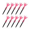 10pcs Plastic Golf Tee Ball Holder Adjustable Height Stable Practice Aids Accessories Gift for