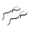 Retro Heavy Engineering Snake Earrings Fashion Personality Niche Senior Sense of Design Sense of The Antique Jewelry Personality Elegant Accessories