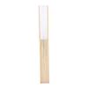 Folding Hand Fan 21cm Blank Silk Fabric Bamboo Folded Hand Fan for Wedding Daily Use