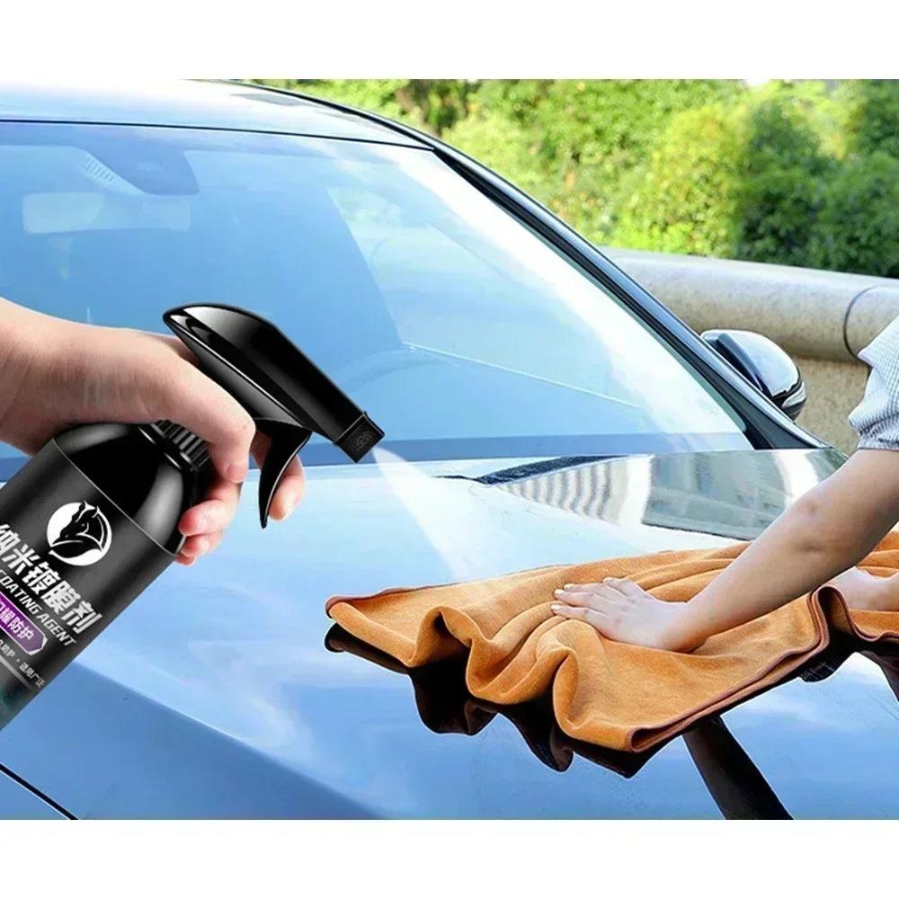 500ML Ceramic Car Coating Nano Liquid Glass Plated Crystal Hydrophobic Waterproof Polishing Paint Hardness Car Polish Wax Supply