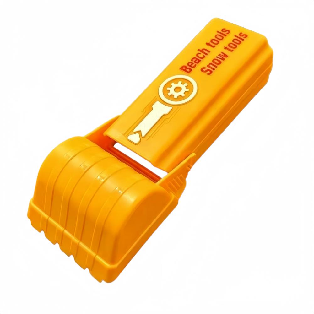 Orange Beach Sand Digging Tool Excavator Arm Shape Sand Shovel Arm Kid Beach Tool
